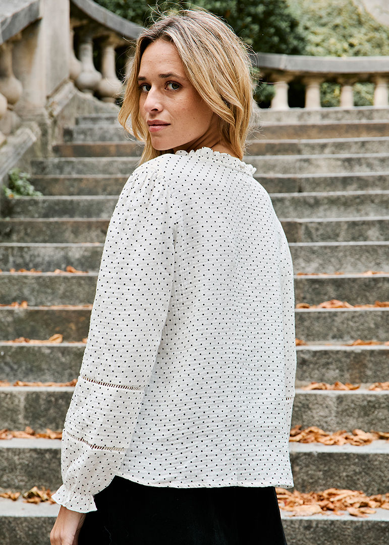 CHEMISE CREME CHANTAL