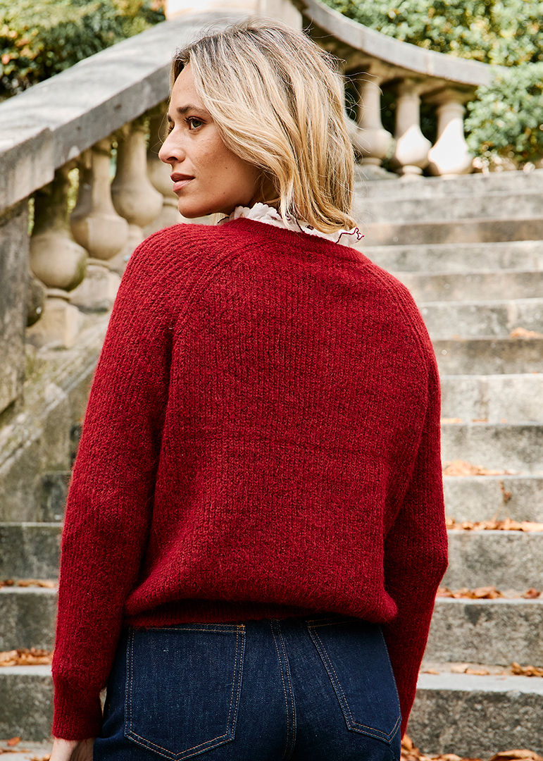 GILET BORDEAUX MEYER