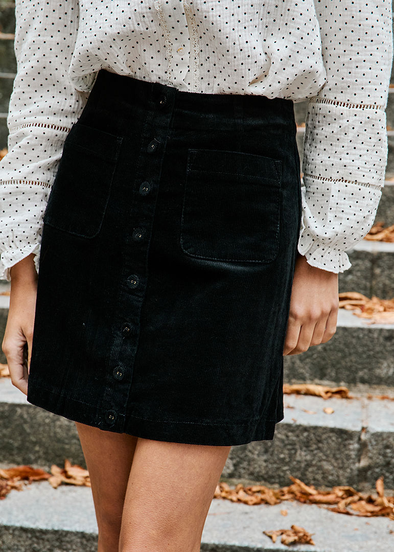 JUPE NOIR JEANNA