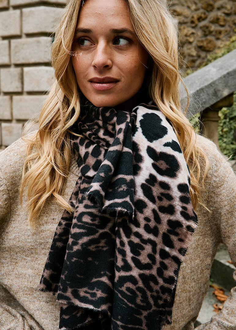 ECHARPE TAUPE HANNAH