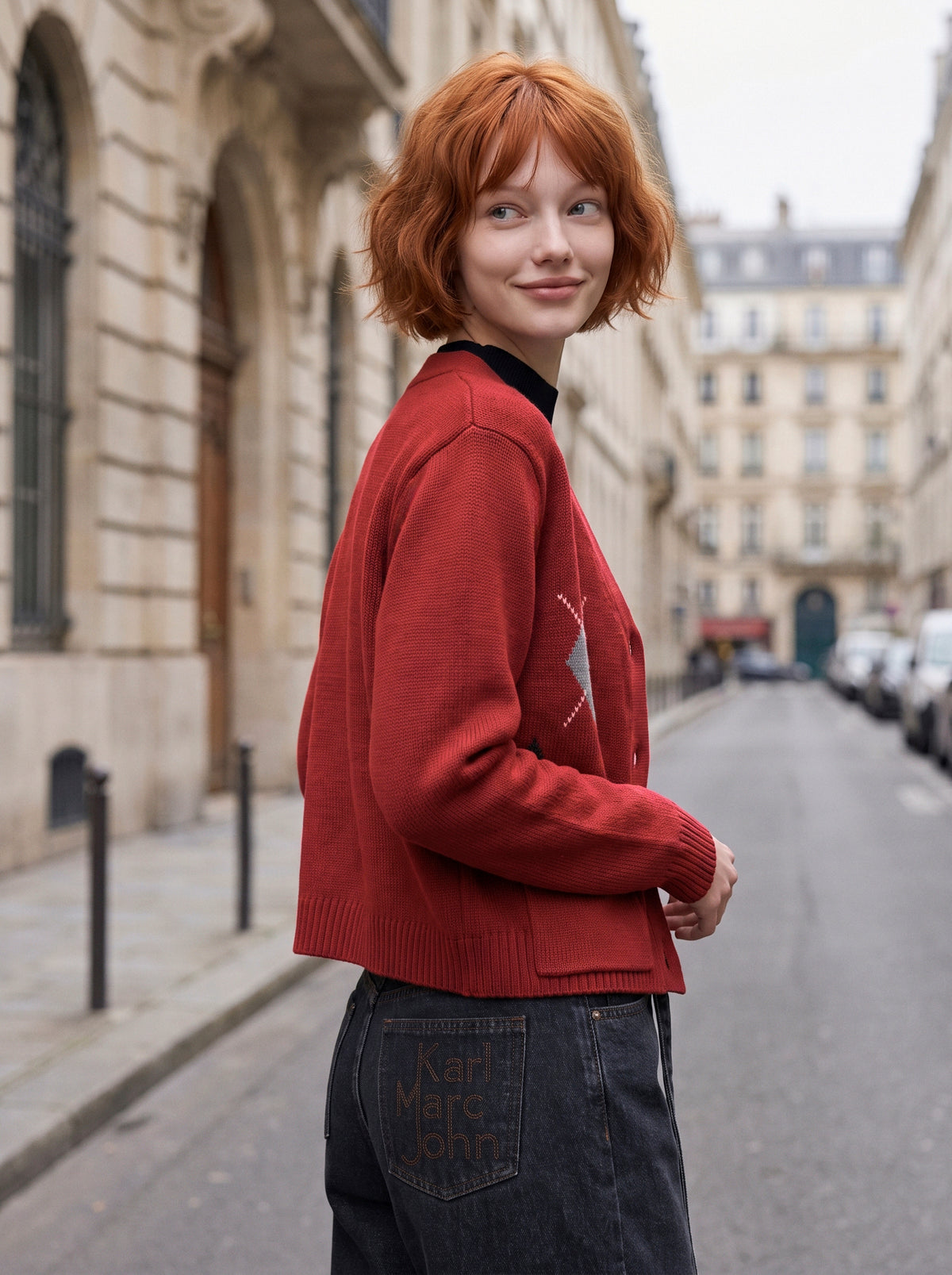 GILET ROUGE CHARLIE