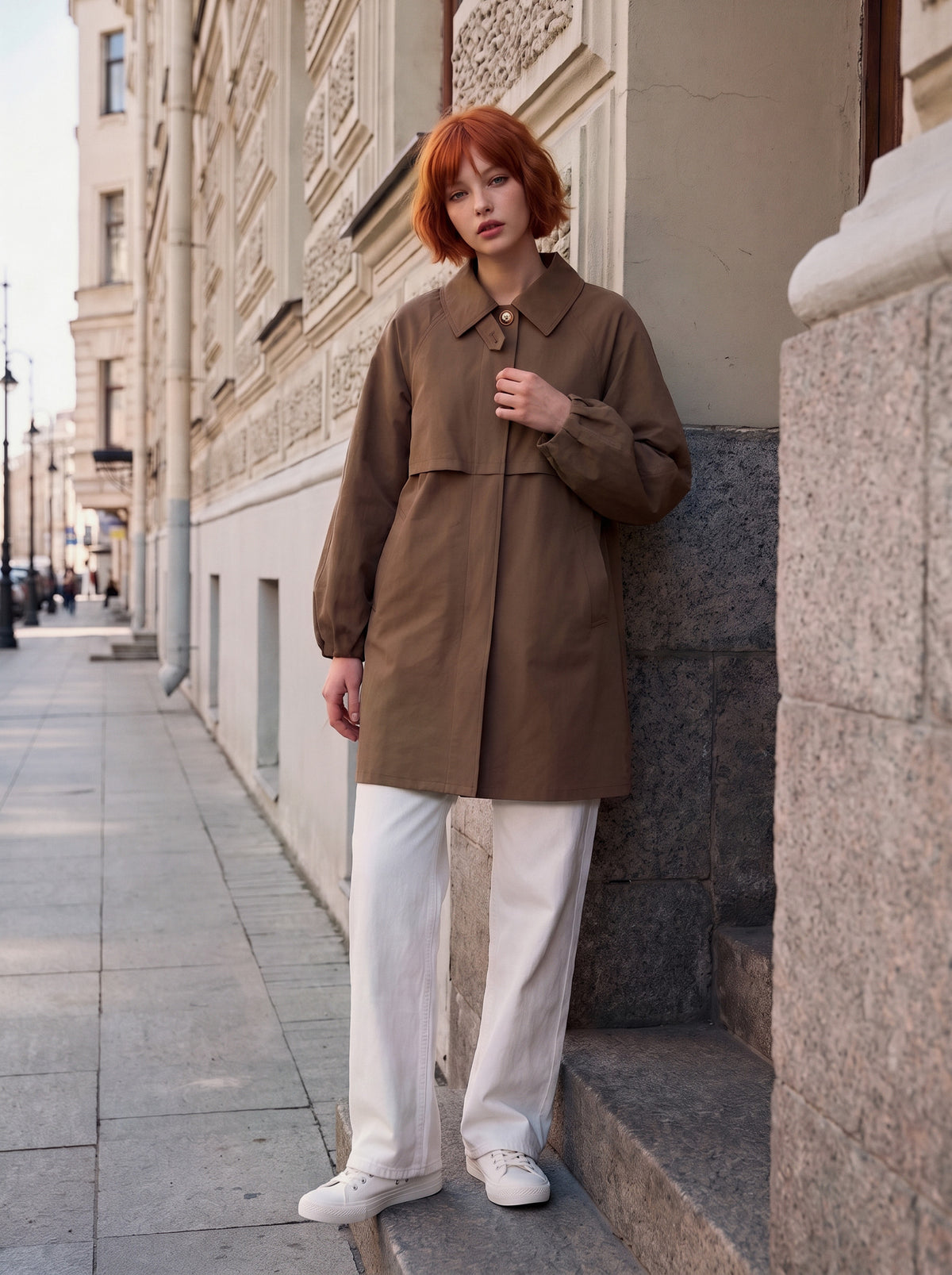 TRENCH CAMEL SOLENE