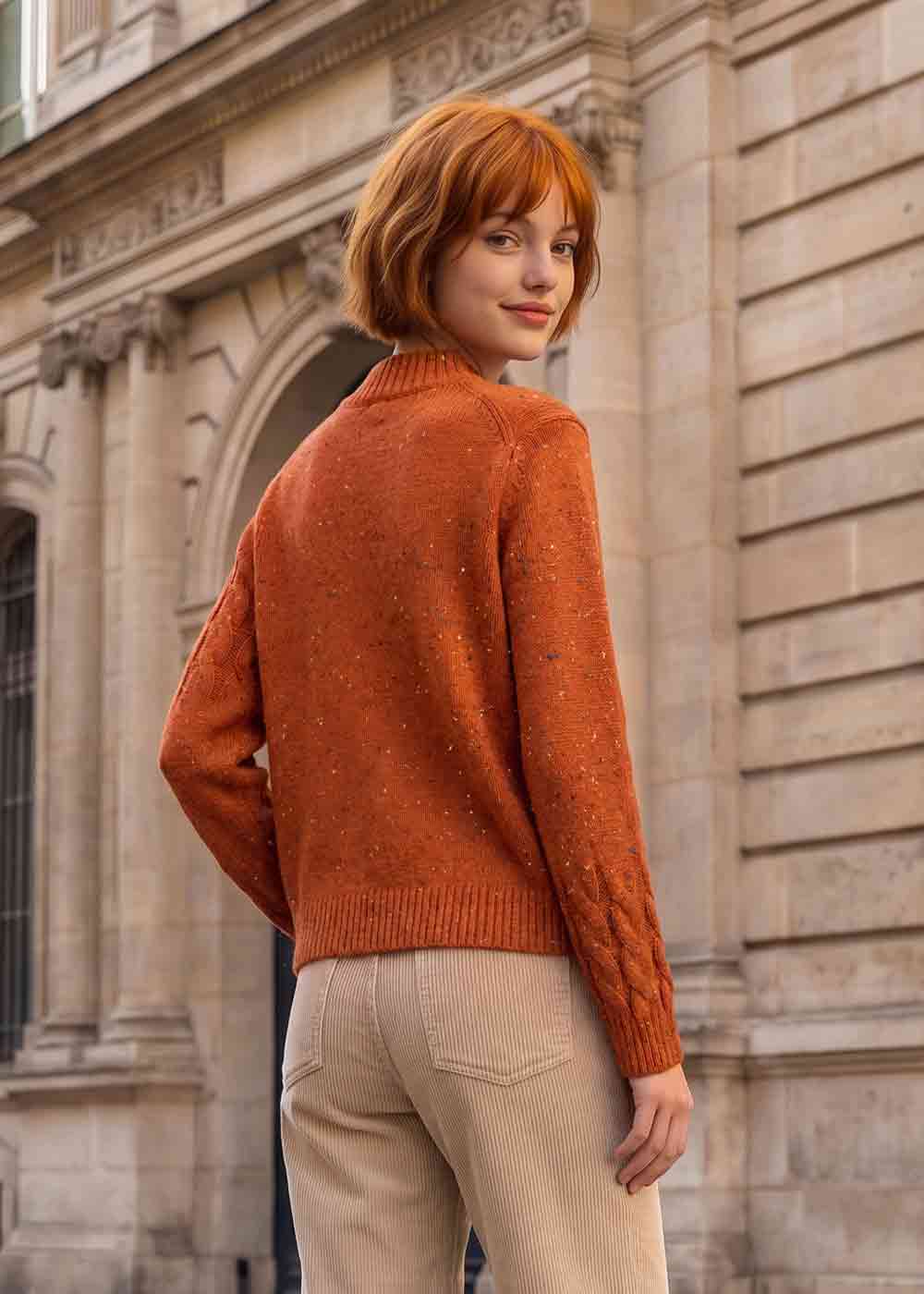 PULLOVER ORANGE LOUISE