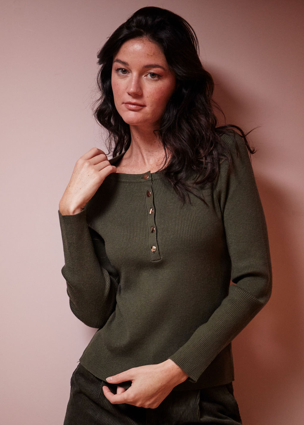 PULLOVER OLIVE MAYLIE