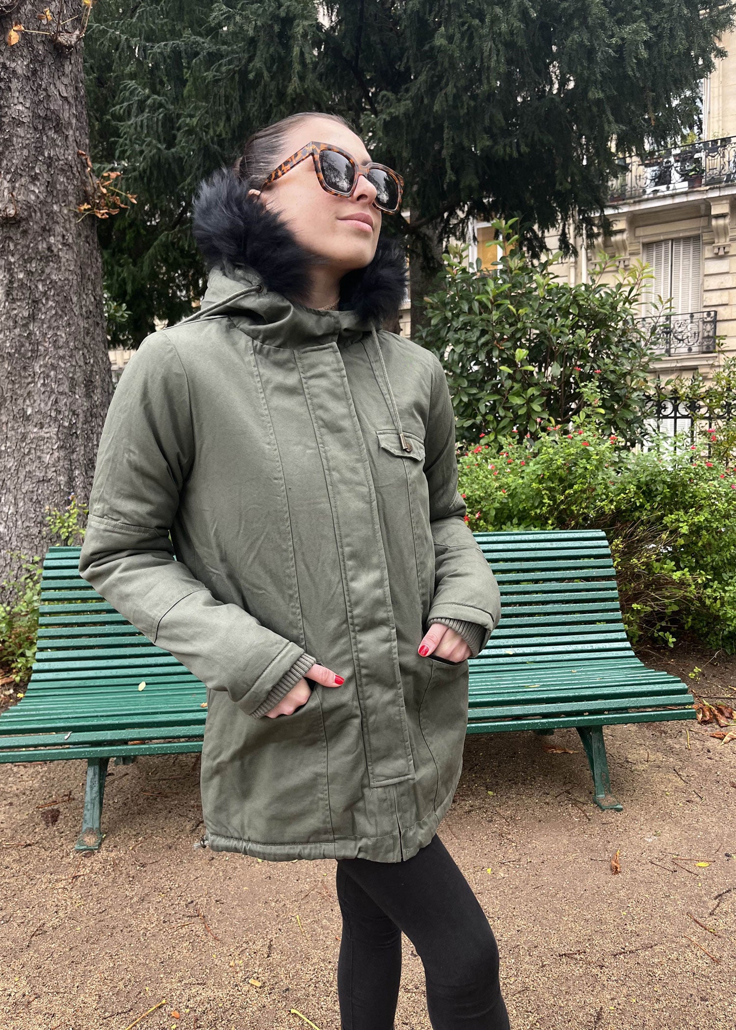 Parka Kaki Leon