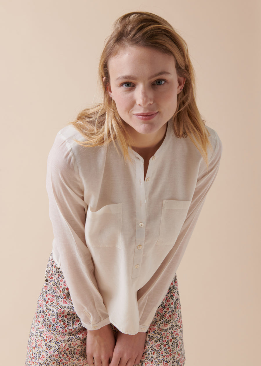 CHEMISE CREME CHAMONIX