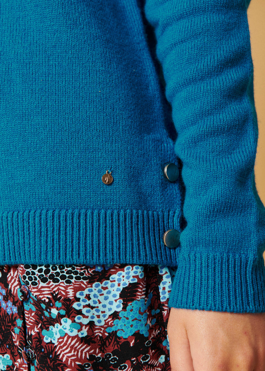 PULLOVER ELECTRIC BLUE MIKAEL | KARL MARC JOHN