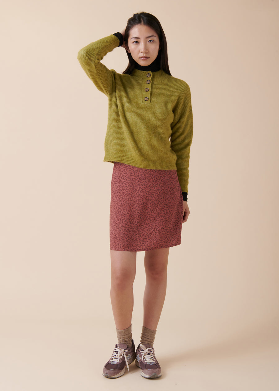PULLOVER OLIVE MAHALE
