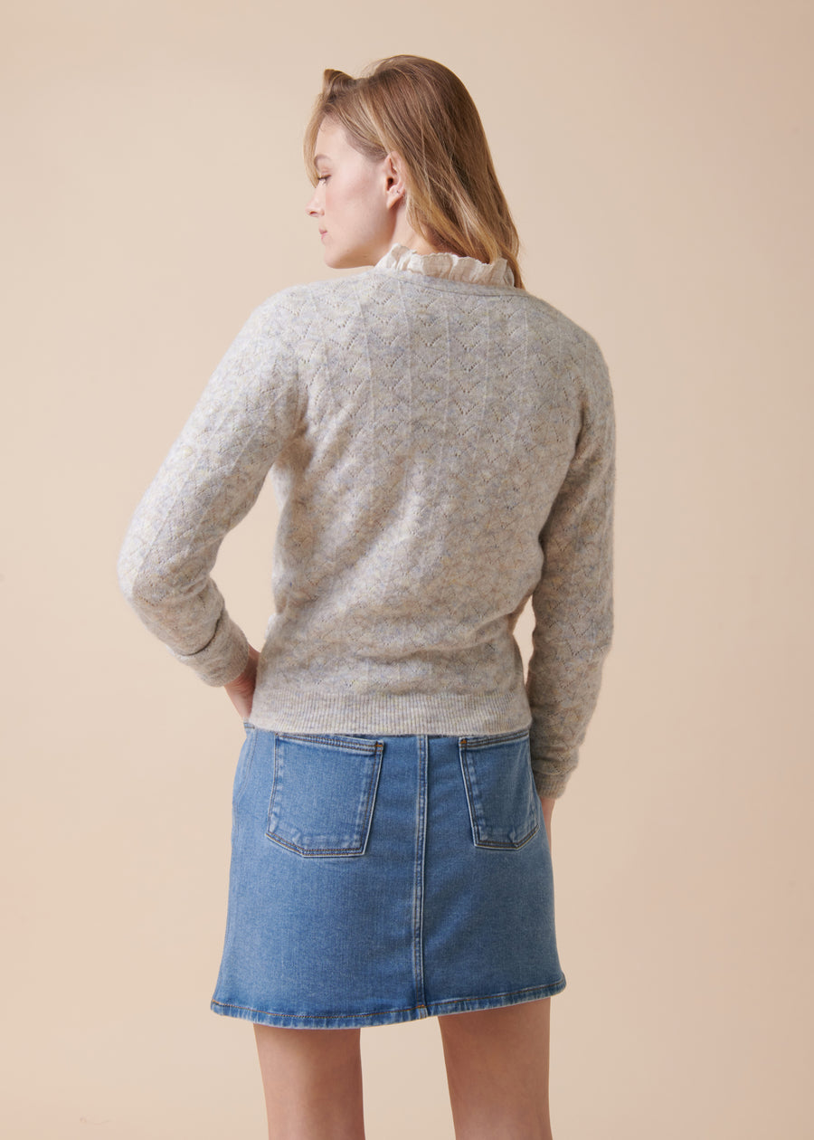 CARDIGAN SABLE MATO