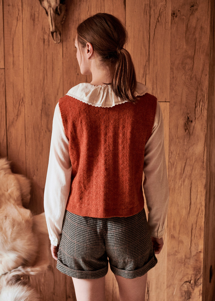PULLOVER TANGERINE MYRRHE
